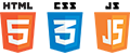 для создания интернет-проектов используем чистый HTML + CSS + JS